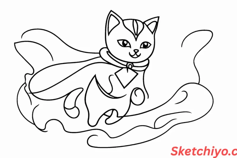 Kitty Coloring Pages