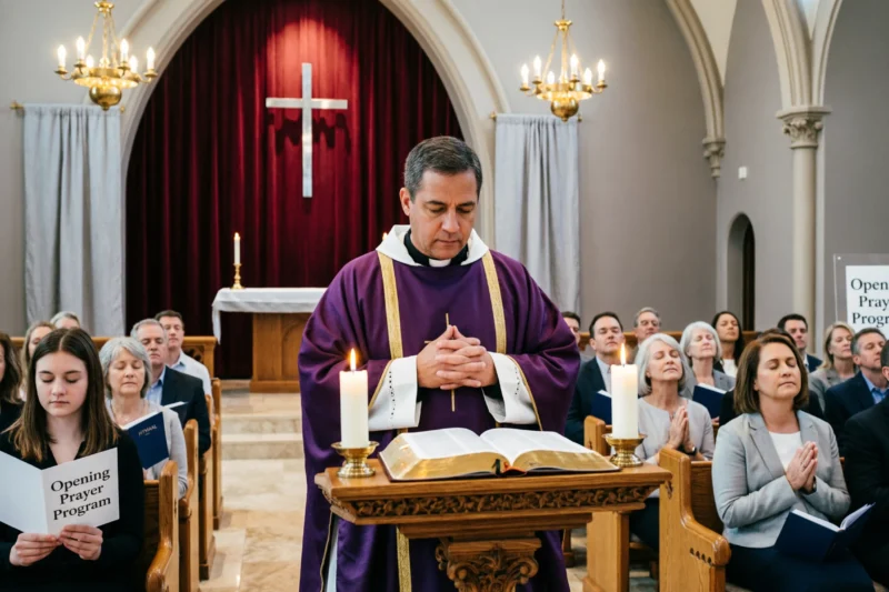 Opening Prayer Program: Inviting God’s Presence at the Beginning For 2026