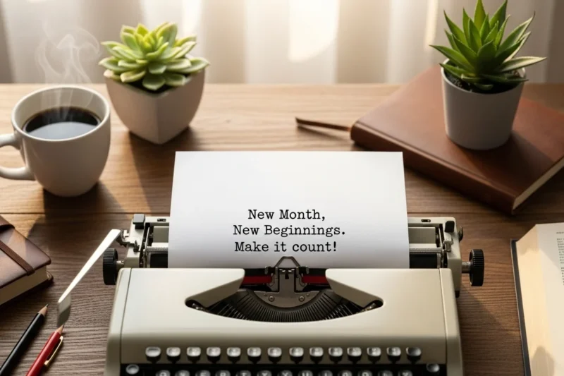 New Month Quotes to Inspire Hope, Growth, and Fresh Beginnings in 2026