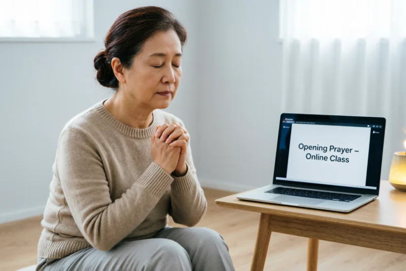 Opening Prayer Online Class: Inviting Peace and Focus Before Learning For 2026