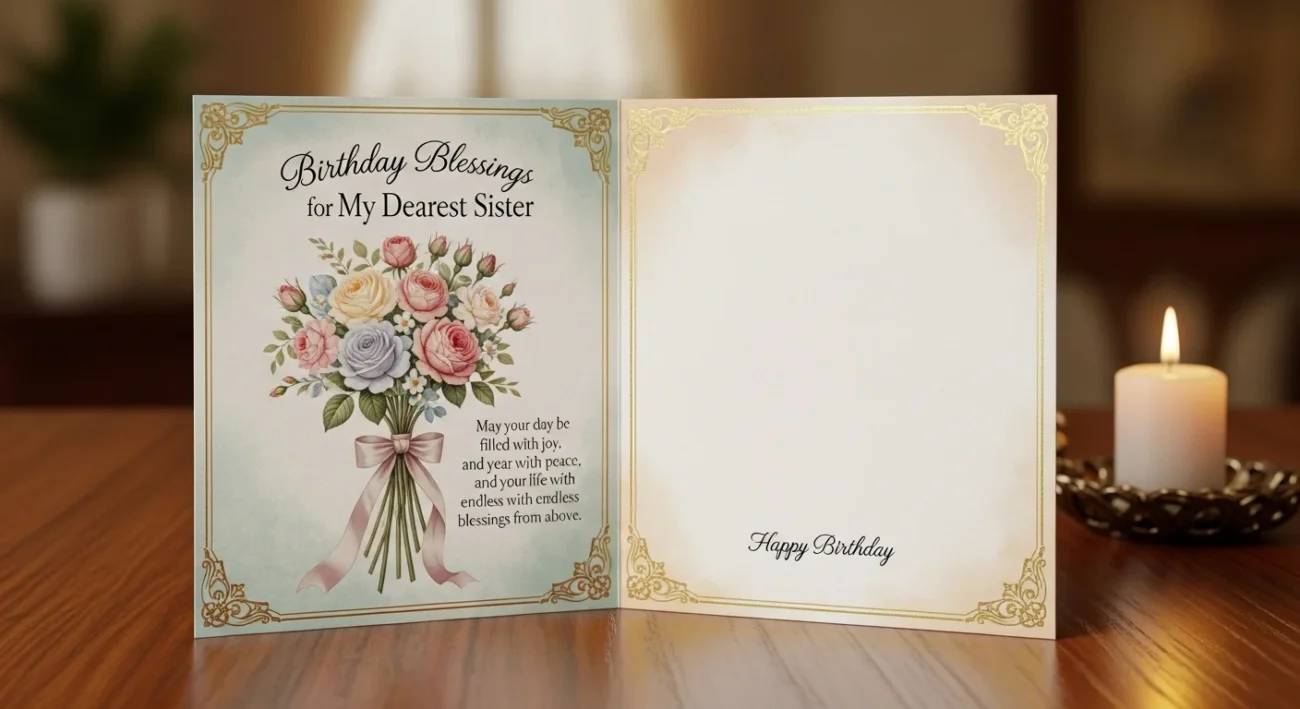 birthday prayers for my sister