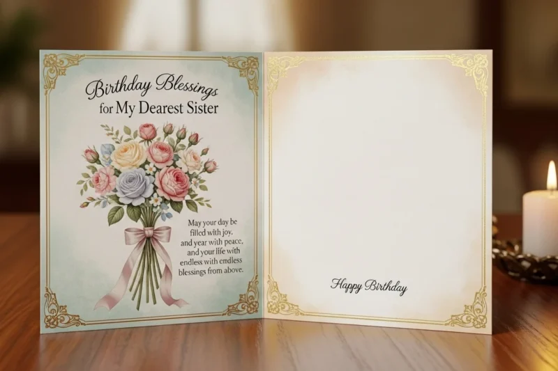 Birthday Prayers for My Sister Heartfelt Blessings Filled with Love, Faith, and Joy in 2026