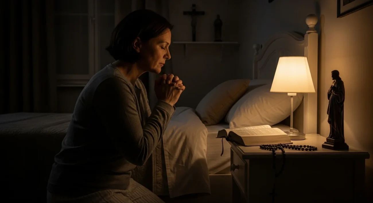 catholic night prayers for adults