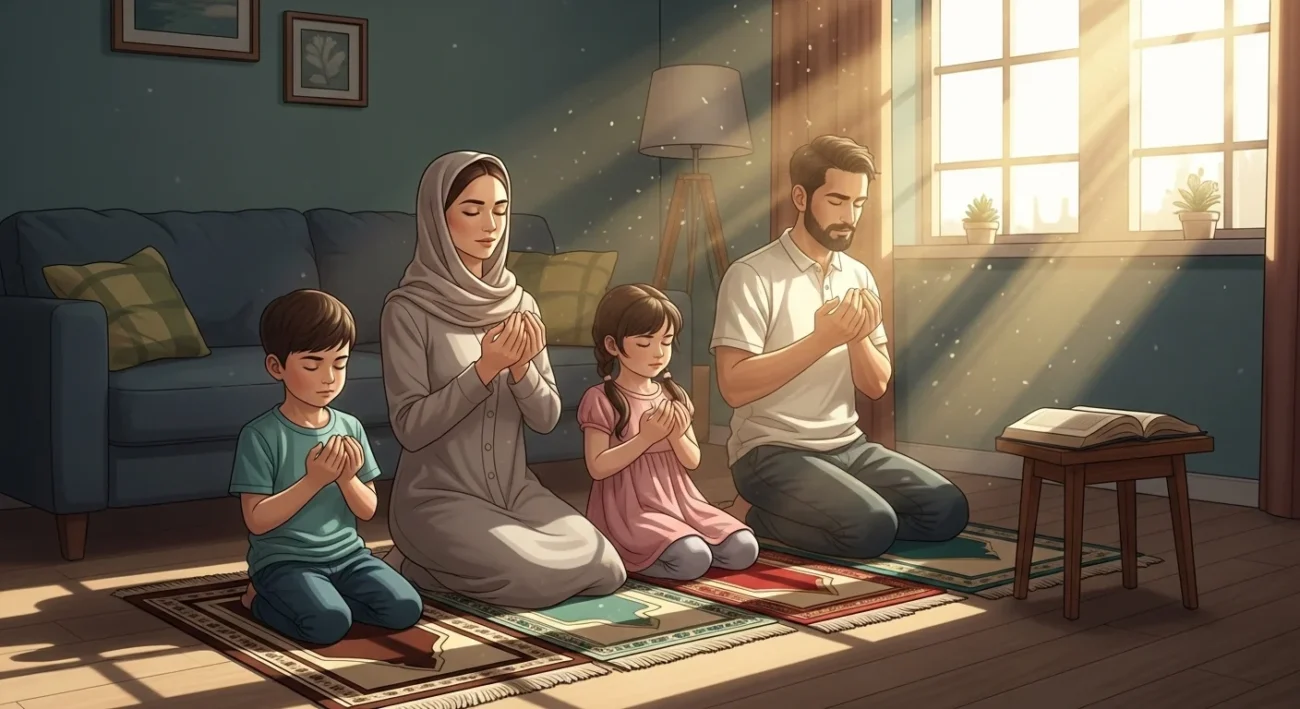 morning prayers for family