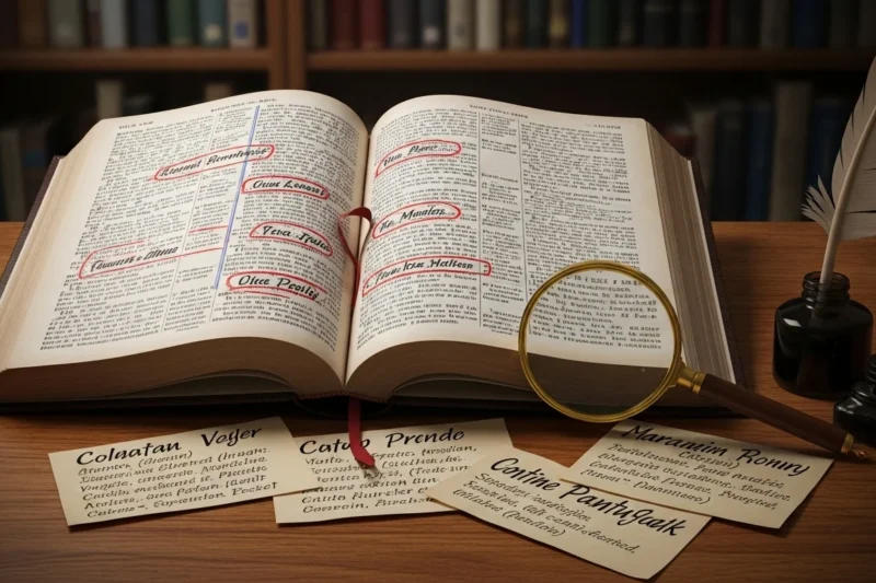 Name Meanings Bible Discovering God’s Purpose Through Biblical Names in 2026