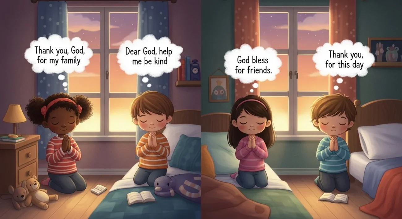 short prayers for kids