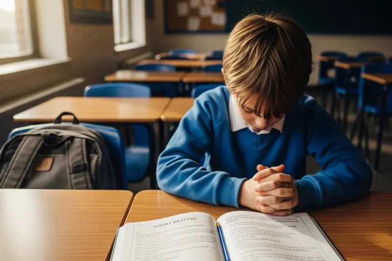 Short Prayers for School to Start the Day with Faith, Focus, and Peace in 2026