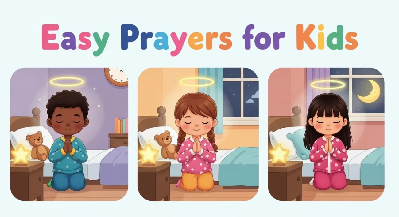 easy prayers for kids