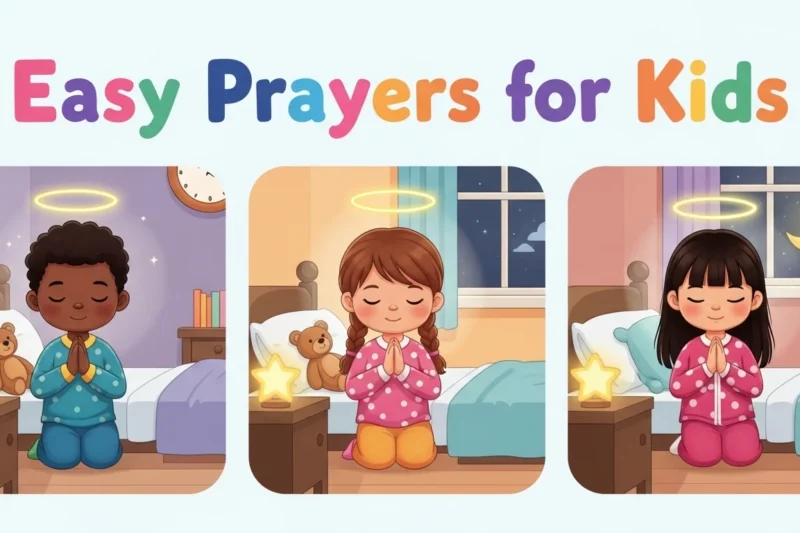 Easy Prayers for Kids That Build Faith, Love, and Daily Blessings for 2026