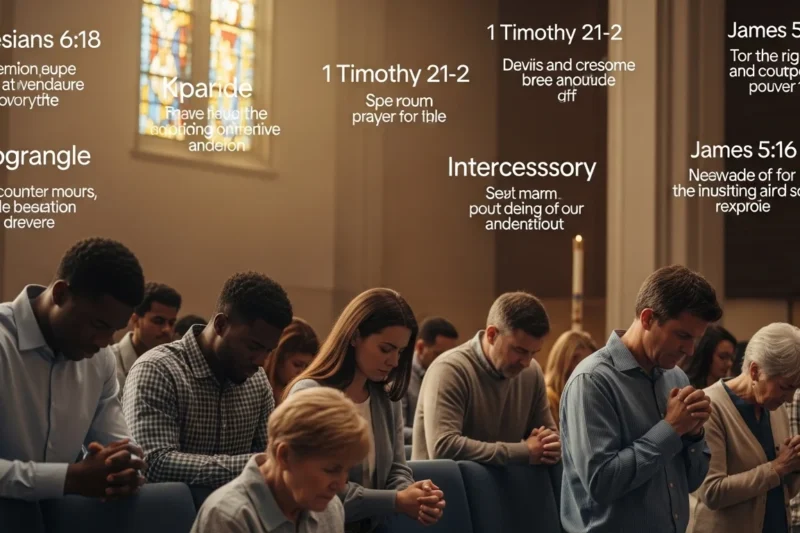 Intercessory Prayers for the Church with Scriptures That Strengthen Faith and Unity for 2026
